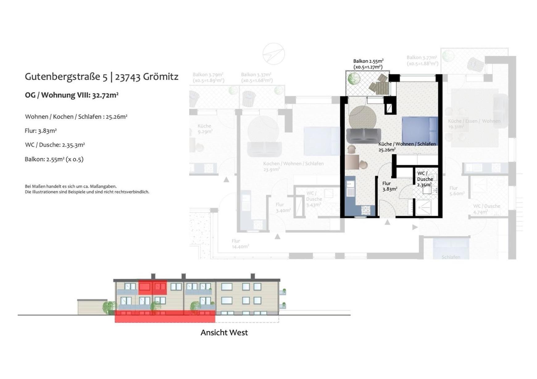 Ostsee-Quartier 8 Gutenbergstrasse 5 Apparto เกรอมิทซ์ ภายนอก รูปภาพ